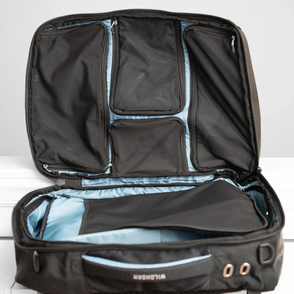 Wildhorn Travel Backpack / Ski Boot Bag GorpCore Backpacking Hiking Trip CarryOn